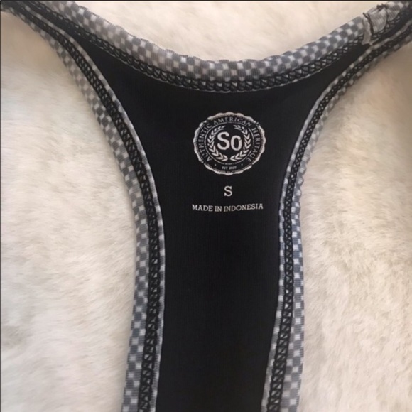 🌻 3/$15 So Gray Athletic Sports Bra Size Small - Picture 5 of 5